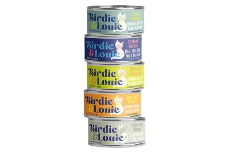 Birdie & Louie Wet Cat Food Variety Pack of Tuna Flavors