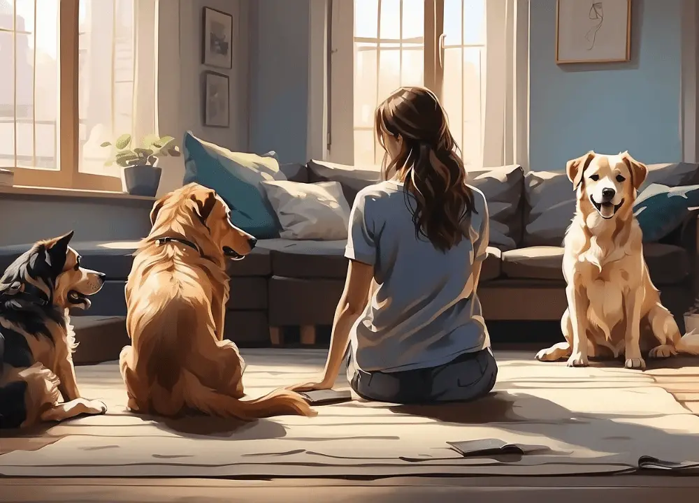 You are currently viewing Curious Why Does My Dog Prefer Sitting Behind Me On The Floor