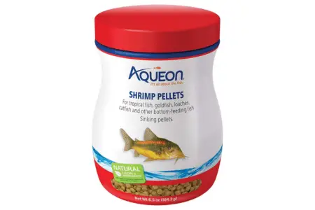 Aqueon Shrimp Pellets Sinking Food for Tropical Fish photo