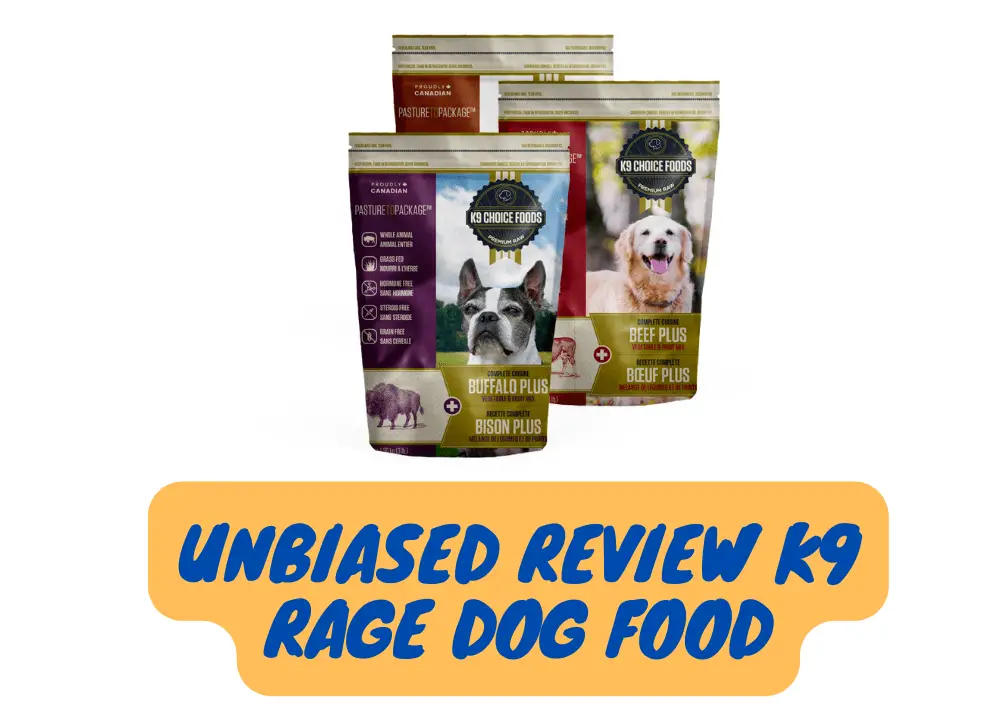 Unbiased Review K9 Rage Dog Food photo