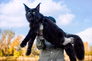 Read more about the article Black Maine Coon Cats: Exploring Their Size and Majestic Charm