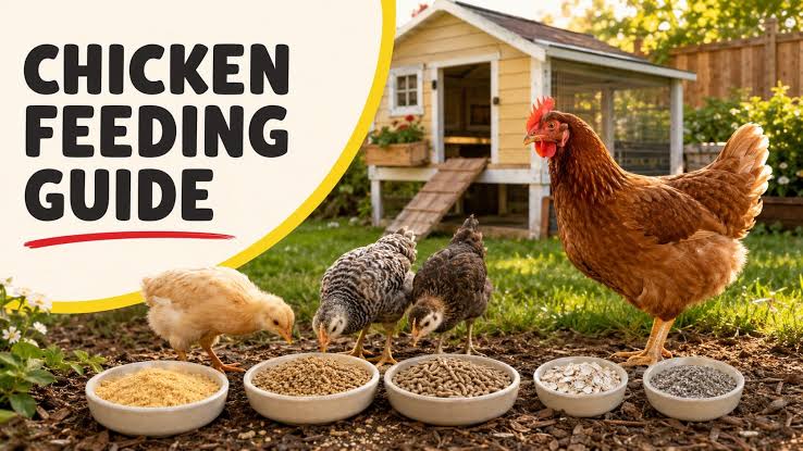 You are currently viewing The Complete Chicken Feeding Guide by Age: Chick to Laying Hen